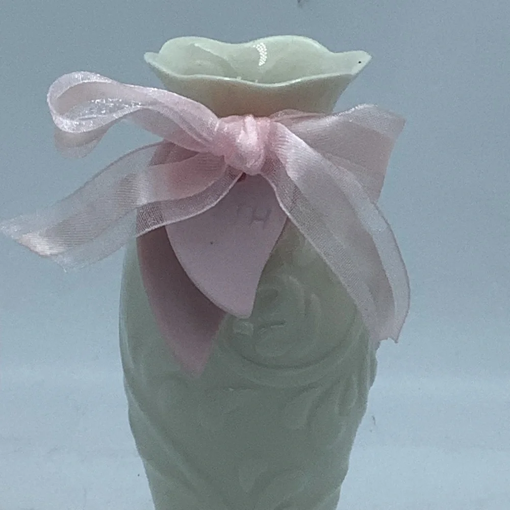 Lenox Faith Gift of Knowledge Embossed Bud Vase